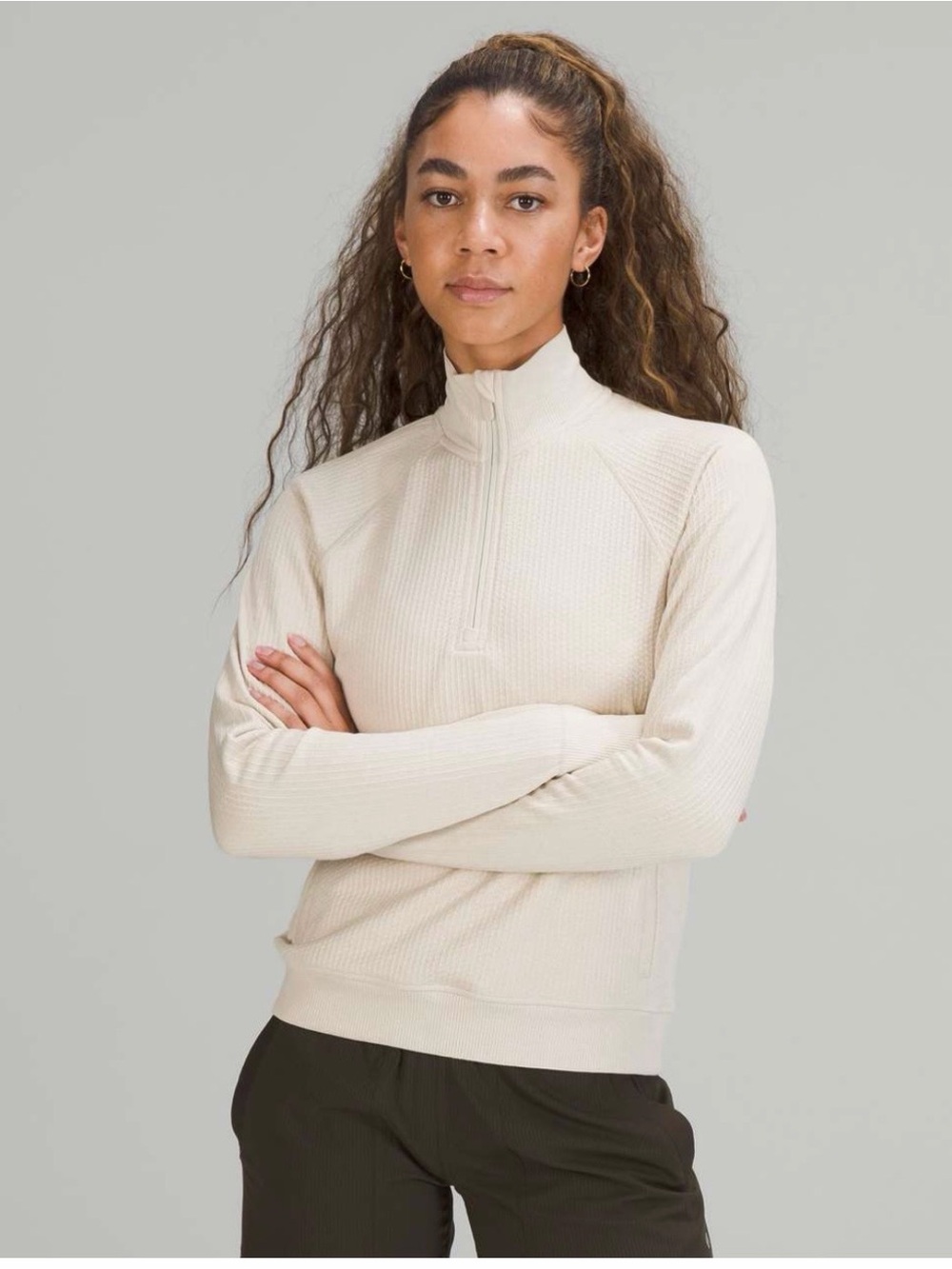 Lululemon engineered warmth half-zip